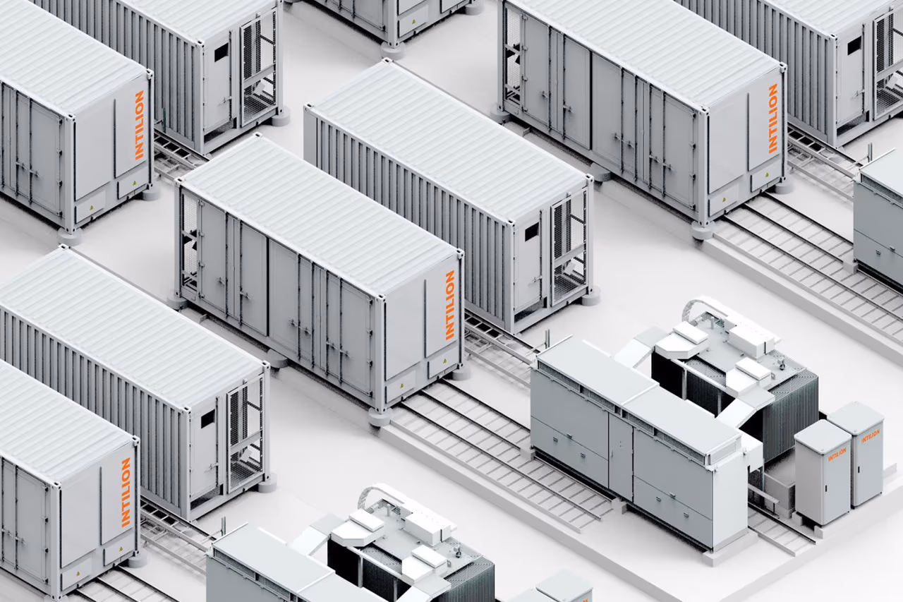 INTILION | Grafik Aufbau Batterie-Speicher