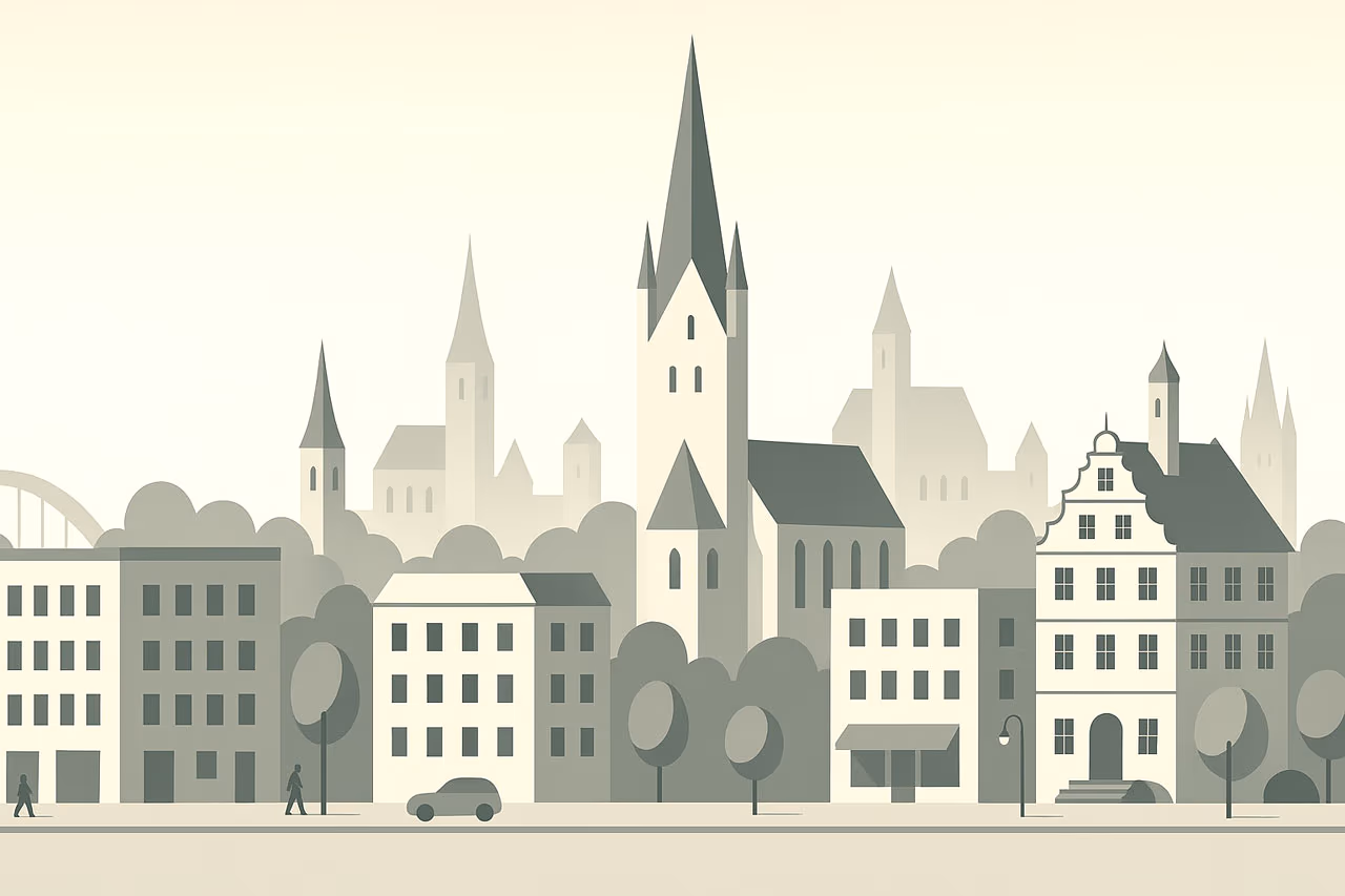 Stadt Paderborn - Illustration
